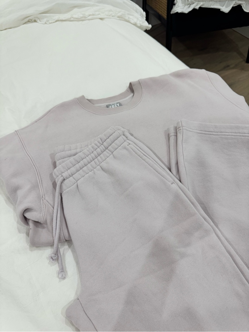 Aritzia tna Dusty lilac sweatsuit